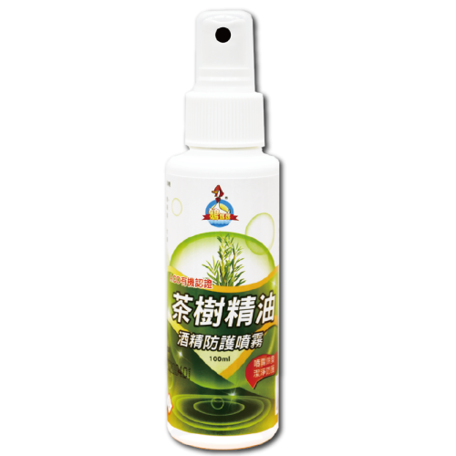 茶樹精油酒精潔淨劑 【100ml】