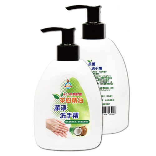 ACO茶樹精油潔淨洗手精-【300ml】